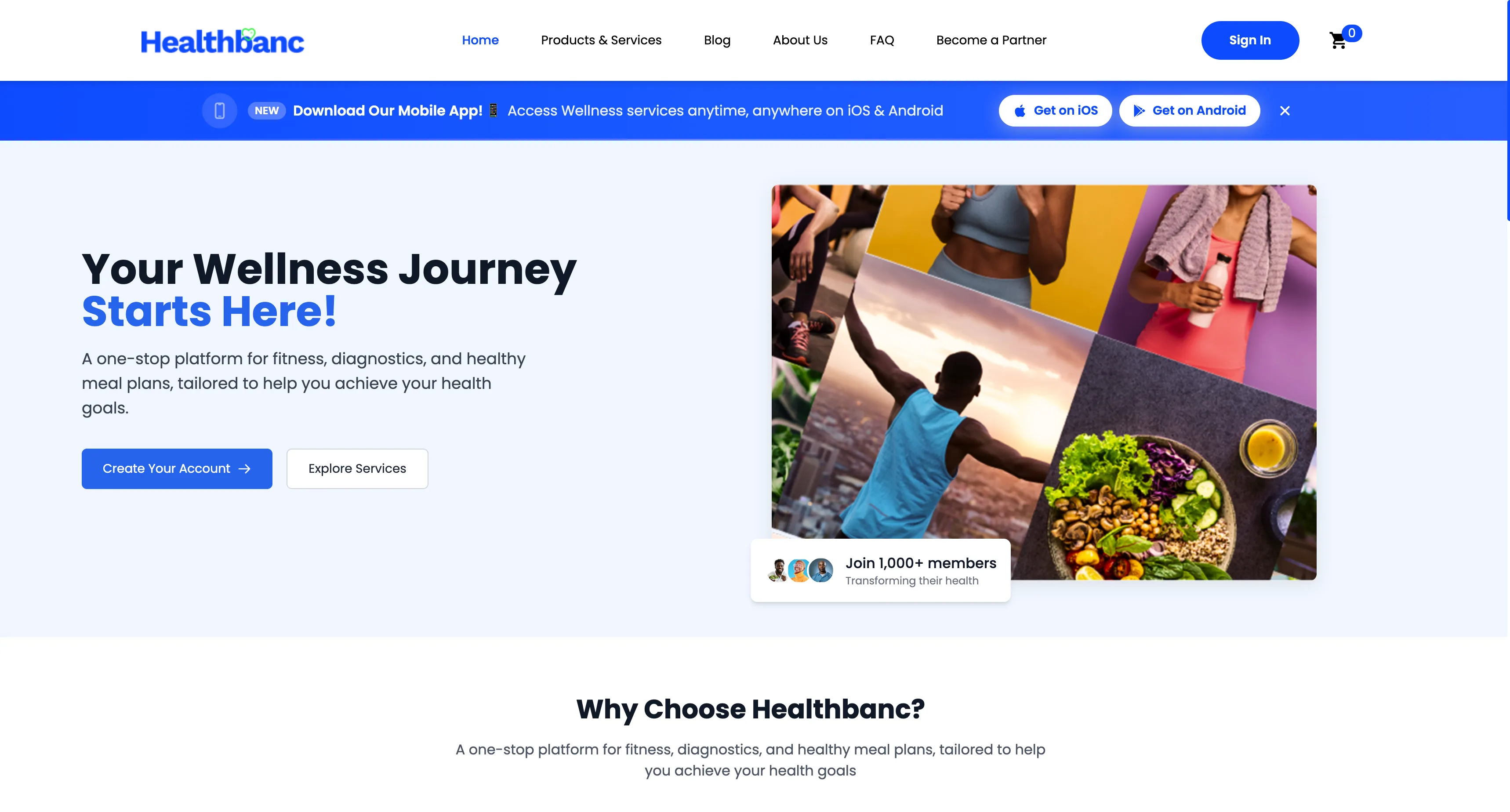 HealthBanc platform