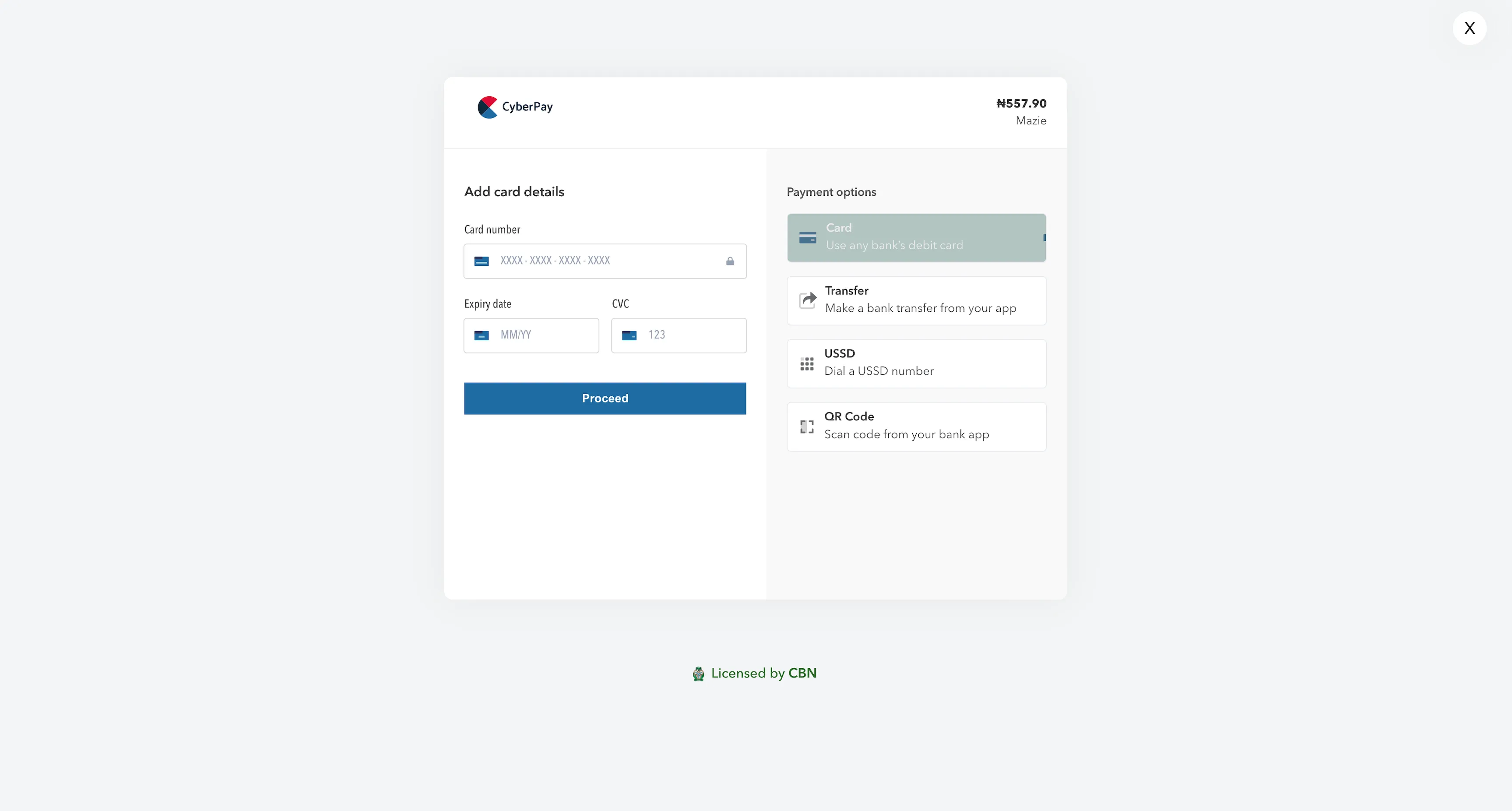 CyberPay payment gateway